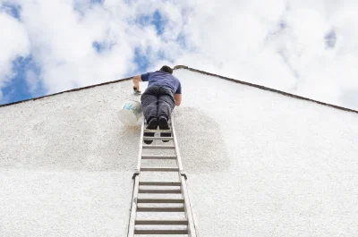 Peinture extérieure à Caragoudes — façades et ravalement